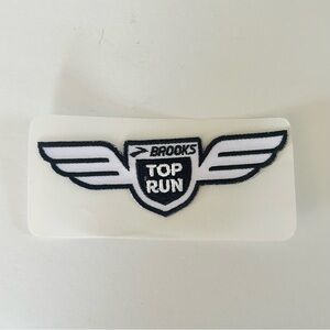 Brooks Running Top Run Wings Limited Edition Rare Iron On Patch (Brand New)